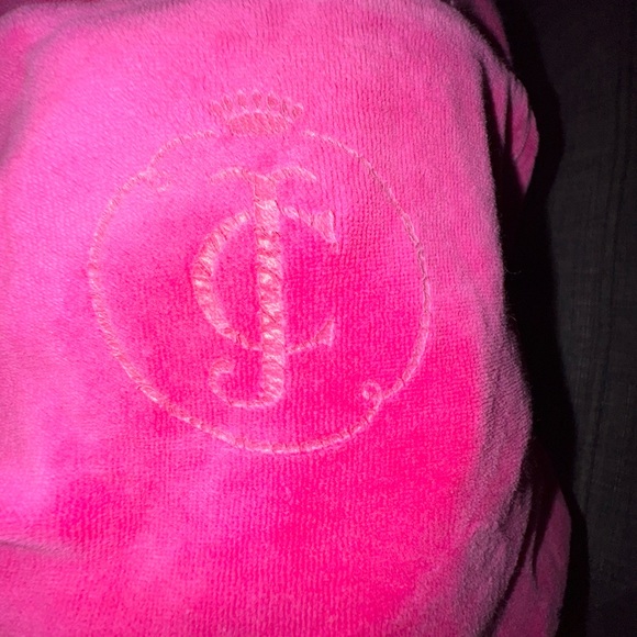 Juicy Couture Hot Pink Plush Joggers. Size Medium. - Picture 6 of 17
